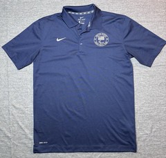 Nike Dri-FIT USA Paralympic Team Polo Shirt Men’s Medium Navy Blue Athletic