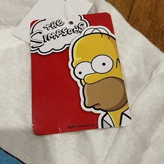 The Simpsons Homer Krusty Studios Classic Graphic T-Shirt SZ Large BRAND NEW!!!