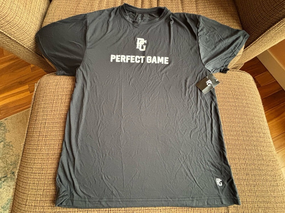 Perfect Game USA Baseball Player Development S/S T-Shirt Black 2XL – NWT!