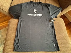 Perfect Game USA Baseball Player Development S/S T-Shirt Black 2XL – NWT!