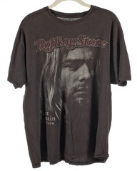 Rolling Stone Collection Kurt Cobain Short Sleeve T-Shirt Size XL
