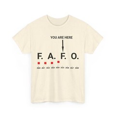 Around and Find Out FAFO You Are Here Funny Women Men T-shirt