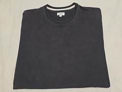 Tomorrow’s Laundry Basic Minimalist Modern Fit Black Short Sleeve TShirt Large