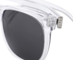 Super Basic Unisex Sunglasses Size One Size Fits Most, Color: Crystal/Black