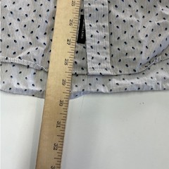 Michael Kors Button Down Mens Large Blue Geometric Preppy Professional