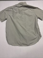 Victorinox Shirt Mens XL Plaid Short Sleeve Button Up Fine Cotten Nylon Outdoor