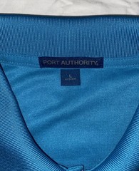 160th SOAR Night Stalkers Large light blue Polo Golf Shirt Port Authority K572