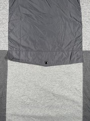 MOSTLY HEARD RARELY SEEN Gray Colorblock Nylon Tee Shirt Men XL