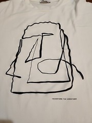 Zara ‘Transform The Undefined’ Men’s XL White Graphic Graffiti T-Shirt EUC. SB5