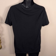 Medium Goodfellow Black Lyndale Tee Vneck Mens Standard Fit Classic Cotton Blend