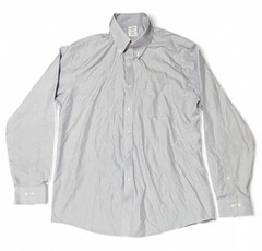 Brooks Brothers 1818 Light Purple Speckled Mens Button Down Shirt 16 34/35