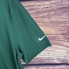 Nike Dri-Fit Men L Golf Polo Shirt Green Victory Short Sleeve DH0824-341 NWT