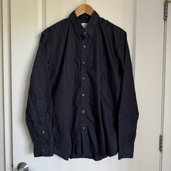 Teddy Stratford NYC Zip Fit Button Up Shirt Men’s SZ 4 City Preppy Work Western