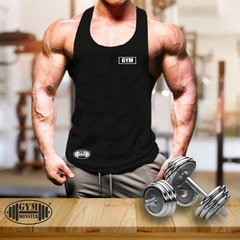 Gym Box Vest Pocket Gym Clothing Bodybuilding Training Workout MMA Men Tank Top