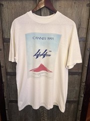 Vintage 1991 Cannes Film Festival Shirt — XL (22.5 x 29.5)