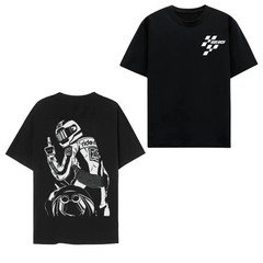 Ride Rich Graphic Tee for Moto Enthusiasts – Bold 2-Sides Design with Iconic