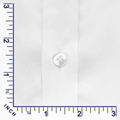 Men High Open Button Down Collar White Cotton Multicolor Buttons Reception Shirt