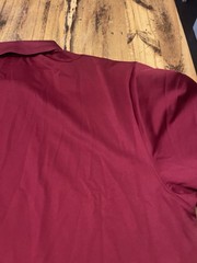 Under Armour Solid Marine Corp USMC Men’s Size Large Golf Polo Shirt Burgundy