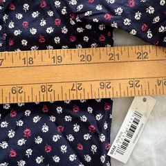 Amazon Essentials Men’s Button Up Shirt Size Medium Blue Floral Print NEW