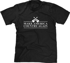 Make America Country Again Funny Voting Humor Election Parody Satire Mens Tee