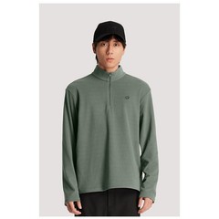 New High Quality Men Solid Color Long Sleeved T-Shirt Half High Neck Undershirt