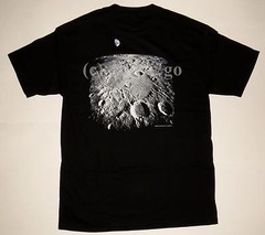 MOONSCAPE-2 sided Space Astronomy Earth Rise Science Apollo T shirt Size S-XXL