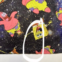 SpongeBob SquarePants Patrick Star Galaxy Space All Over Print T-Shirt Mens XL
