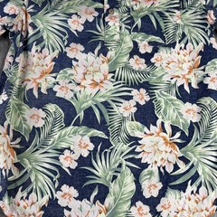 Chubbies Shirt Mens Small Floral Hawaiian 1/ Button Palm Short Sleeve Summer