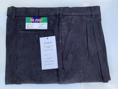 THE POINT 100% Micro Fiber Polyester Two-Piece Casual Set Pant and Shirt