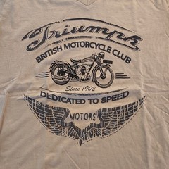 Motorcycle Lot of 6 T-Shirts Ducati, Victory, Triumph, Moto Guzzi M-XL