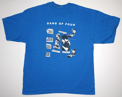 Vintage Gang of Four Monopoly Money Tour Shirt SX470