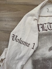 Kanye West Vultures Long Sleeve Shirt Size 2 FITS BIG Volume 1 Tracklist Rap Ye