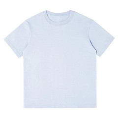 230G Heavyweight 100% Combed Cotton Blank T-Shirt Custom Oversized Unisex Tee