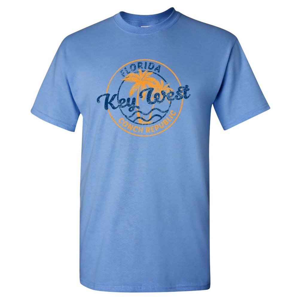 Key West Vintage Emblem Basic Cotton T-Shirt