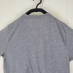 Hollister Shirt Mens Large Gray Embroidered Logo Cerw Neck Short Sleeve Stretch