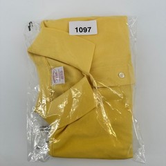 Brooks Brothers Mens Performance Polo Shirt M Yellow Original Fit Cotton Pique