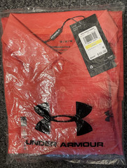 Under Armour Performance 3.0 Matchplay Polo Men’s Med Coho/Black NWT 1377374