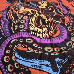 RokFit Co T-shirt Medium Orange SS Athletic Streetwear Prepare For The Unknown