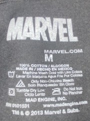 Marvel Infinity Thanos Free Comic Book Day 2013 T-Shirt M NWOT Mad Engine