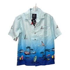Spicy Tuna Coastal Outfitter Sailboats Mens Small Button Up Shirt