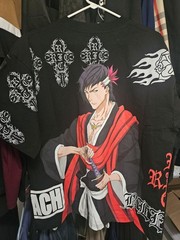 Civil Regime X Bleach Anime Koga Oversized Tee Size XL