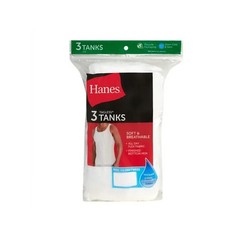 Hanes Men’s Tank Top Undershirt,Moisture-Wicking,Cotton Ribbed Tanks 1 DAY ship
