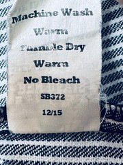 Ben Davis Half Zip Work Shirt Mens Large Black White Hickory Stripe Made in USA