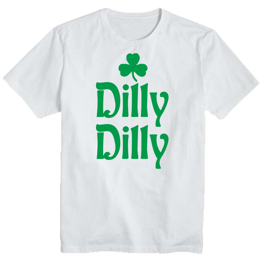 Dilly Dilly CLOVER TSHIRT St. Patrick’s Day Irish Party Shamrock Irish Beer