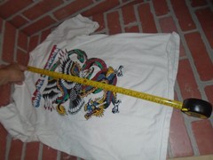 SMITH STREET EAGLE SNAKE DESIGN COLORFUL TSHIRT HAS FLAWS SEE PICTURES FIRST