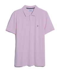 ORIGINAL PENGUIN DADDY PIQUE POLO SHIRT IN PARFAIT PINK – 2XL WAS £55.00