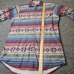 Cumberland Outfitters Western Shirt Snap Up Longsleeve Aztec Size Medium