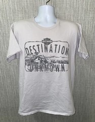 Harley Davidson Destination Unknown Mens Short Sleeve T-Shirt 21 In Armpit