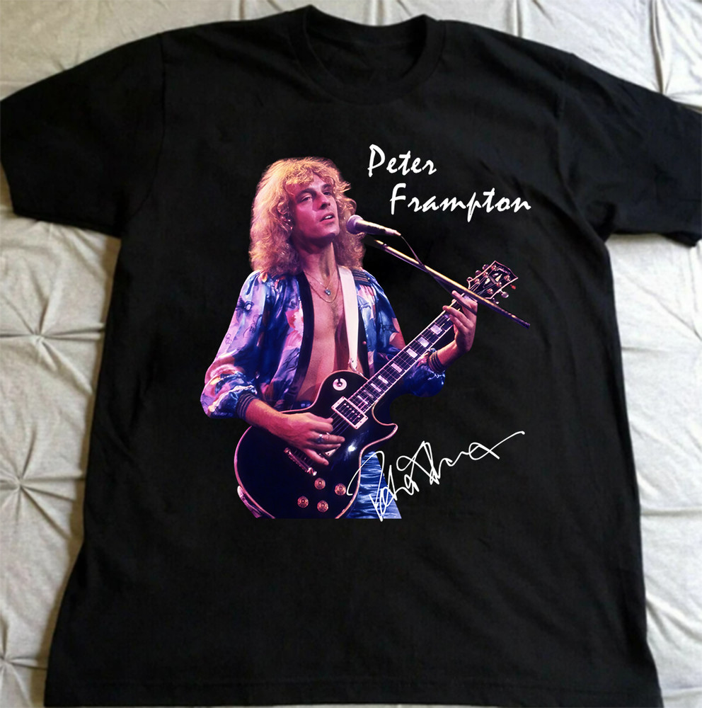 Hot Peter Frampton Black Basic T Shirt S-5XL