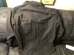 Pendleton round up long sleeve large black gently used